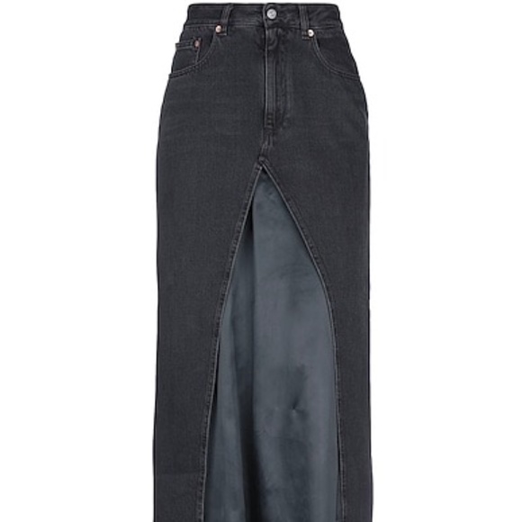 MM6 Maison Martin Margiela Dresses & Skirts - MM6 MAISON MARGIELA DENIM MAXI SKIRT